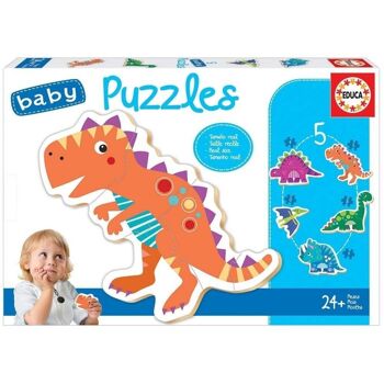 Bébé Puzzle Dinosaures 1