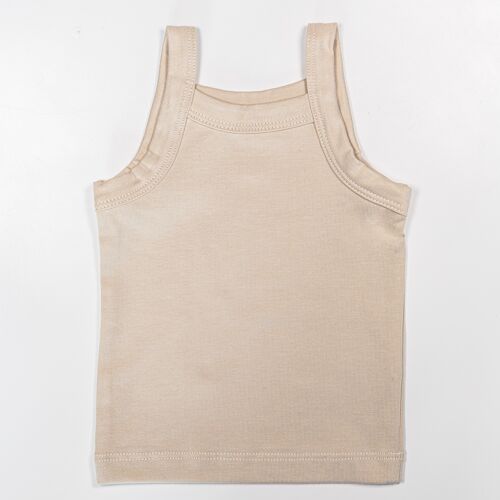 DÉBARDEUR (TANK TOP) Sand 0-3 m