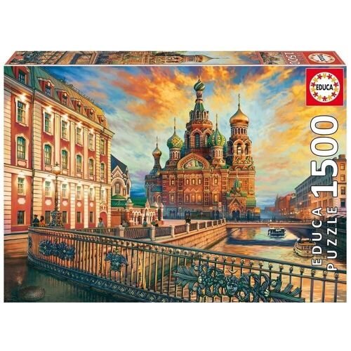 Puzzle Educa 1500 piezas San Petersburgo