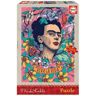 Puzzle Educa 500 piezas Frida Kahlo
