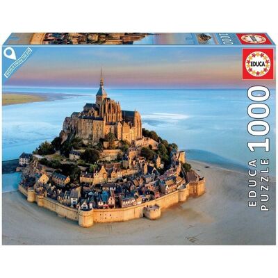 Puzzle Educa 1000 piezas Mont Saint Michel