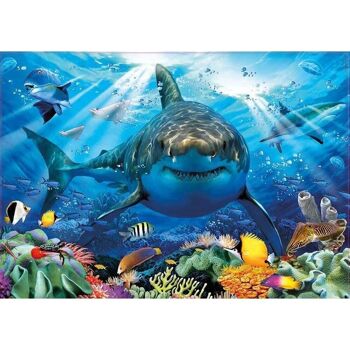 Puzzle Educa 500 pièces Grand requin 2