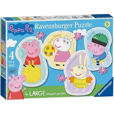 Peppa Pig Puzzle Progresivo 10-12-14-16 piezas