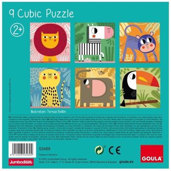 Puzzle Educa 1000 pièces Collage Gaudí 3