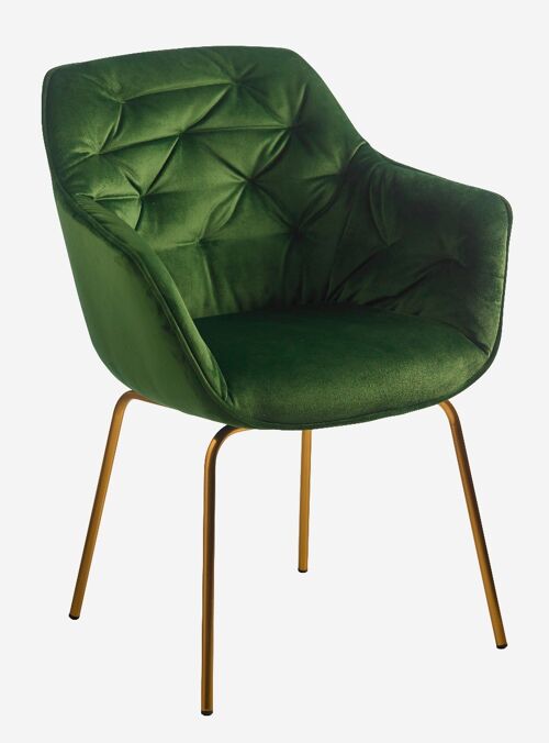 Hedy lamarr green armchair