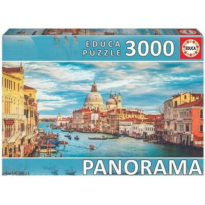 Puzzle Educa 3000 Panorama Venecia