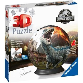 Monde Jurassique Puzzle 3D 1