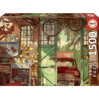 Puzzle Educa 1500 piezas Old garage