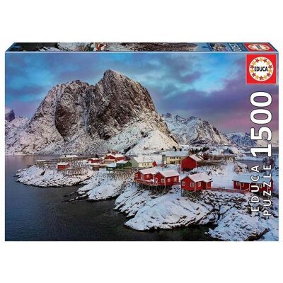 Puzzle Educa 1500 piezas Isla Noruega