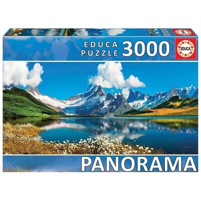 Puzzle Educa 3000 Panorama Lago Suiza