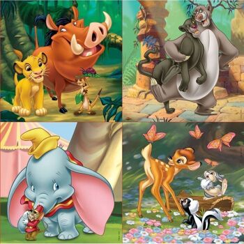 Puzzle progressif des animaux de Disney 2