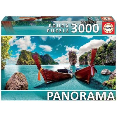 Puzzle Educa 3000 Panorama Tailandia