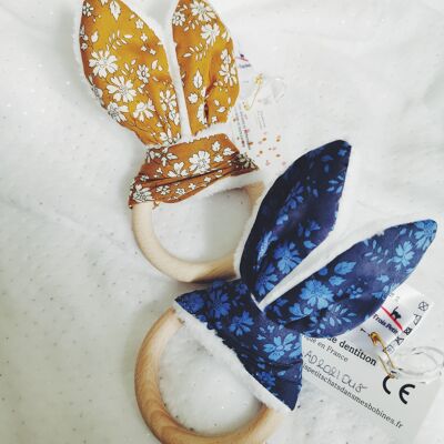 Liberty Teething Ring Duo