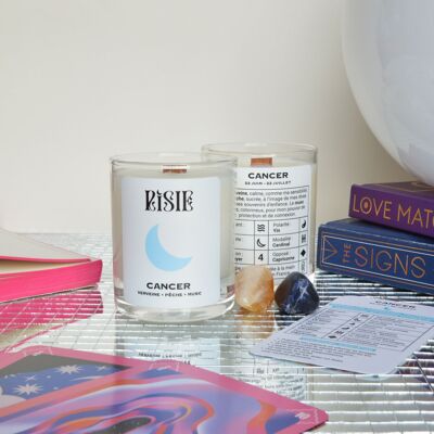 Cancer astrology candle
