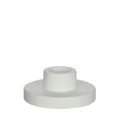 Candle holder white