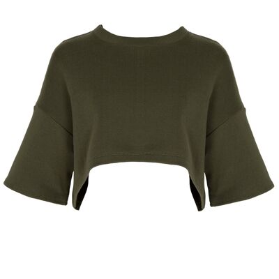 Cropped Top - Khaki