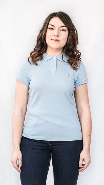 POLO LJÓN iconic "BLANC" FEMME