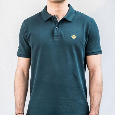 LJÓN ikonisches POLOSHIRT „BLUE TEAL“ HERREN