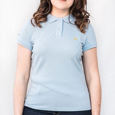 DAMEN LJÓN ikonisches „BLACK“ POLO SHIRT