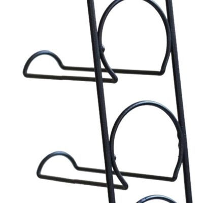 Wine rack for 4 bottles of wine from Naturn Living | Wire metal | Metal | Design wine rack | Wine bottle rack | Bottle rack for 4 Wine bottles