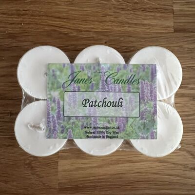 Soy Wax Tealights Patchouli