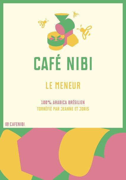 Café Nibi - Arabica Brésilien - Le Meneur - 5 KG