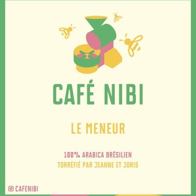 Nibi-Kaffee – brasilianischer Arabica – Le Meneur – 5 kg