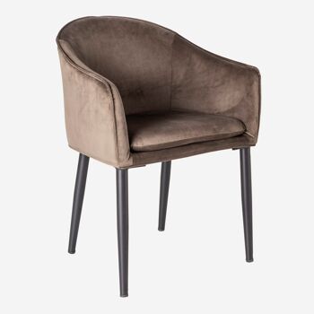 Fauteuil ici champagne 1