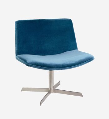 Fauteuil Kiss bleu 1