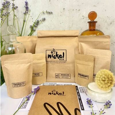 Nickel Box DIY MINIMALIST NATURAL CARE: LAUNDRY – DISHES – MULTI-PURPOSE I MAKE MY HOME MADE NATURAL CLEANING PRODUCTS