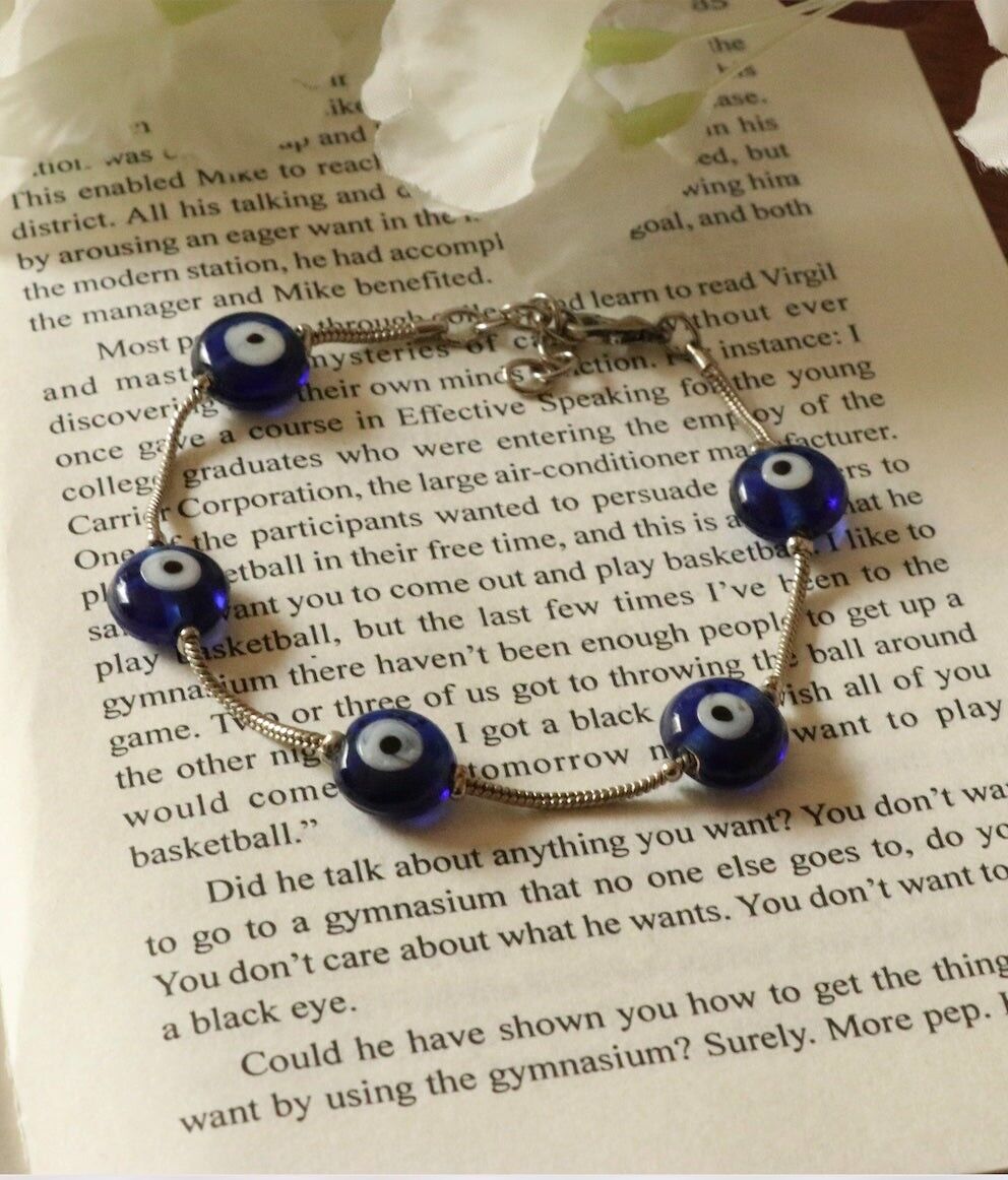 Blauer Edelstein Fußkettchen