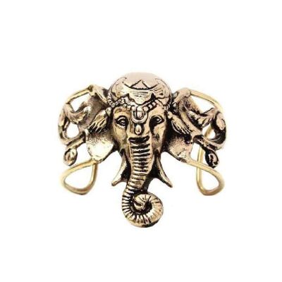 Elefantenarmband - Gold