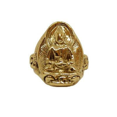 Namasté-Buddha-Ring - Gold