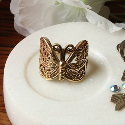 Classic Butterfly Ring - Gold