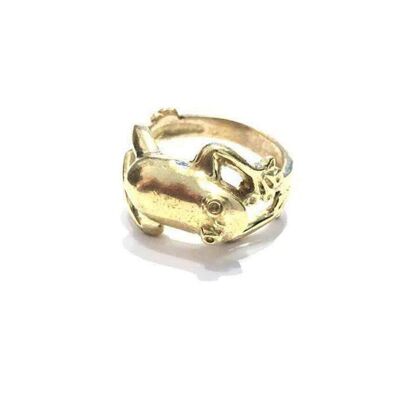 Frog Ring - Gold