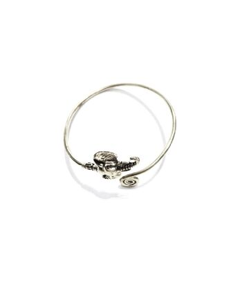 Bracelet Jonc Éléphant - Argent 4