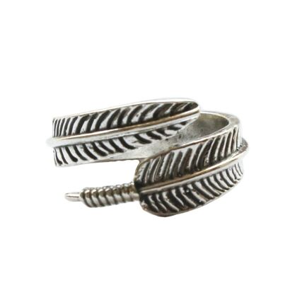 Feather Ring - Silver