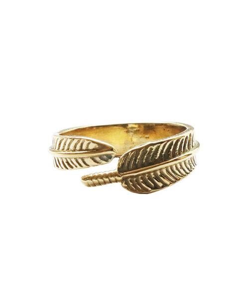 Feather Ring - Gold