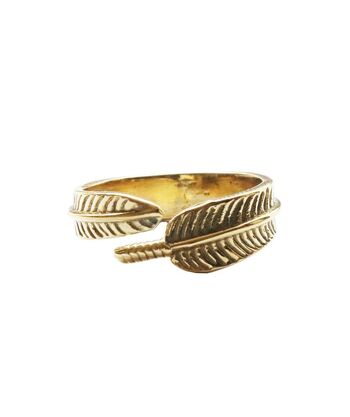 Bague Plume - Or 1