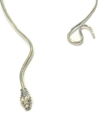 Collier Ras Du Cou Serpent - Argent 7