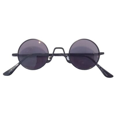 Round Sunglasses - Black