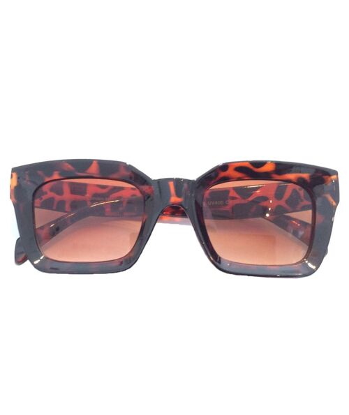 Big Frame Sunglasses - Leopard