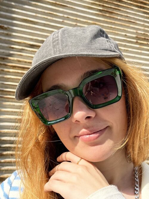 Big Frame Sunglasses - Green