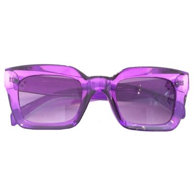 Big Frame Sunglasses - Purple