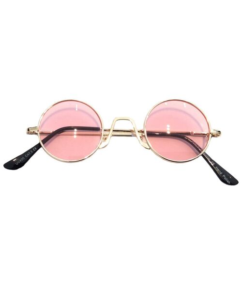 Round Sunglasses - Pink