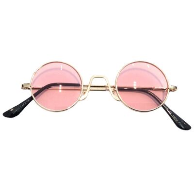 Runde Sonnenbrille - Pink