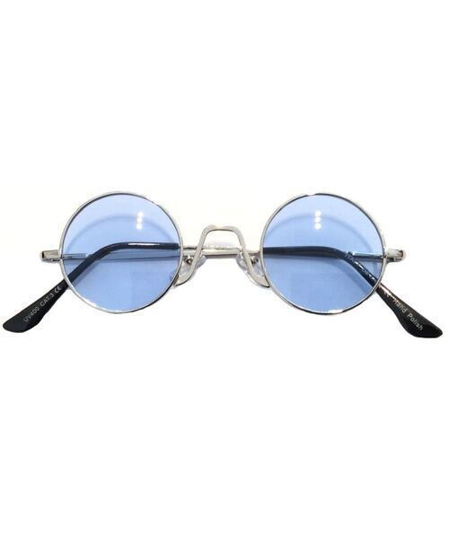 Round Sunglasses - Blue