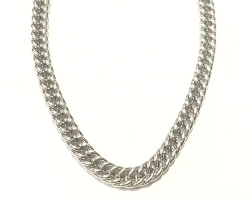 Stainless Steel Necklace - Silver Medium