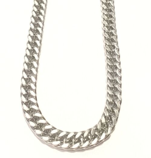 Stainless Steel Necklace - Silver Large
