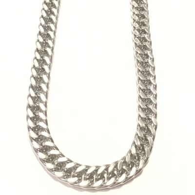 Stainless Steel Necklace - Silver Large